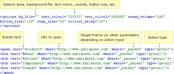 cx nav bar configuration file preview